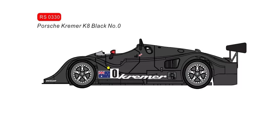 RS0330 Porsche Kremer K8 Black No.0